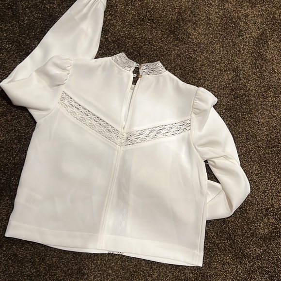 Aritzia Wilfred White Delaney Blouse - Picture 8 of 10